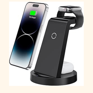 3 in 1 charging stand or wireless charging pad