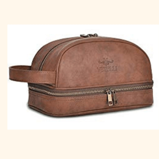 Vetelli Toiletry Bag for Men with Dopp Kit